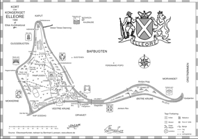 1988 EKD topographic map - redrawn